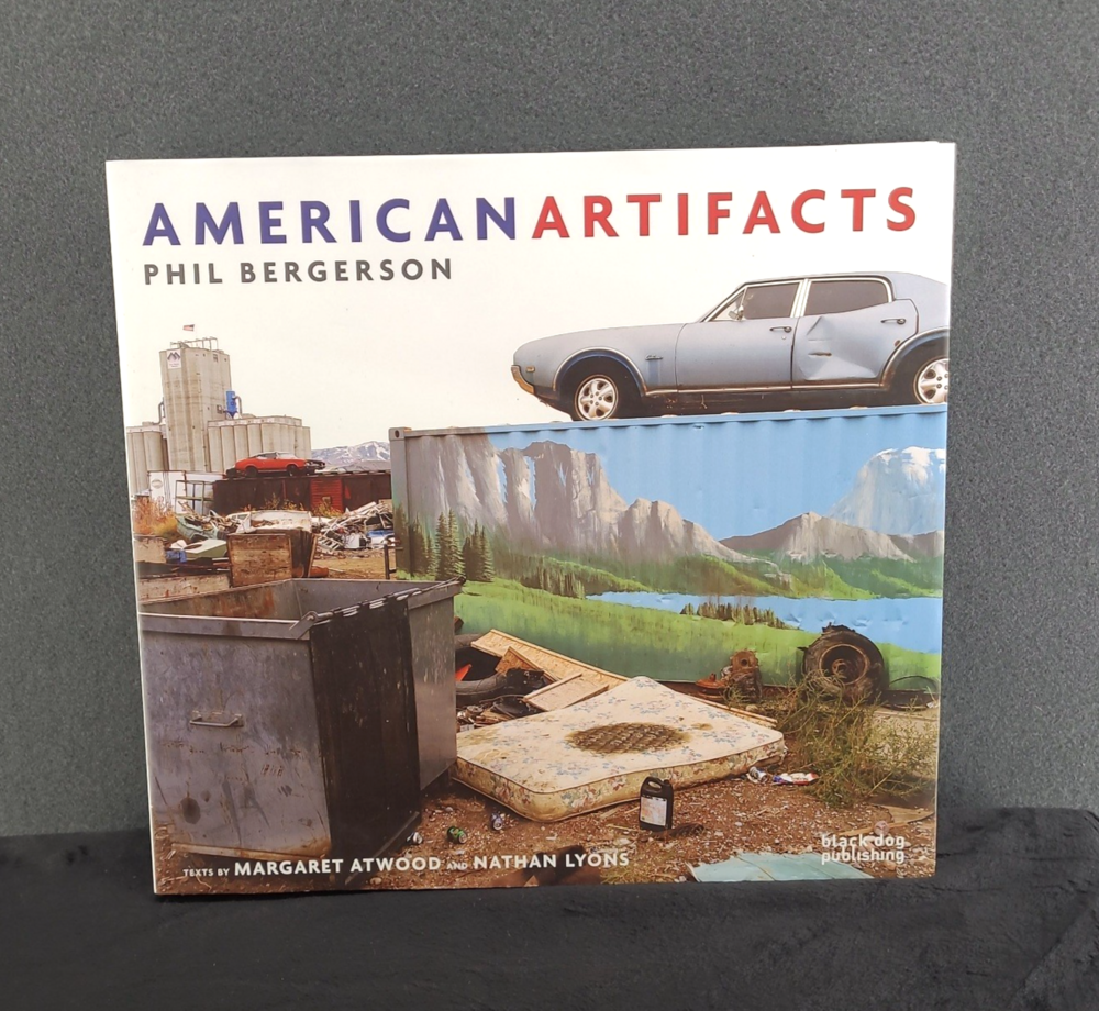 Black Dog American Artifacts Phil Bergerson Photo Art Book Margaret Atwood HC